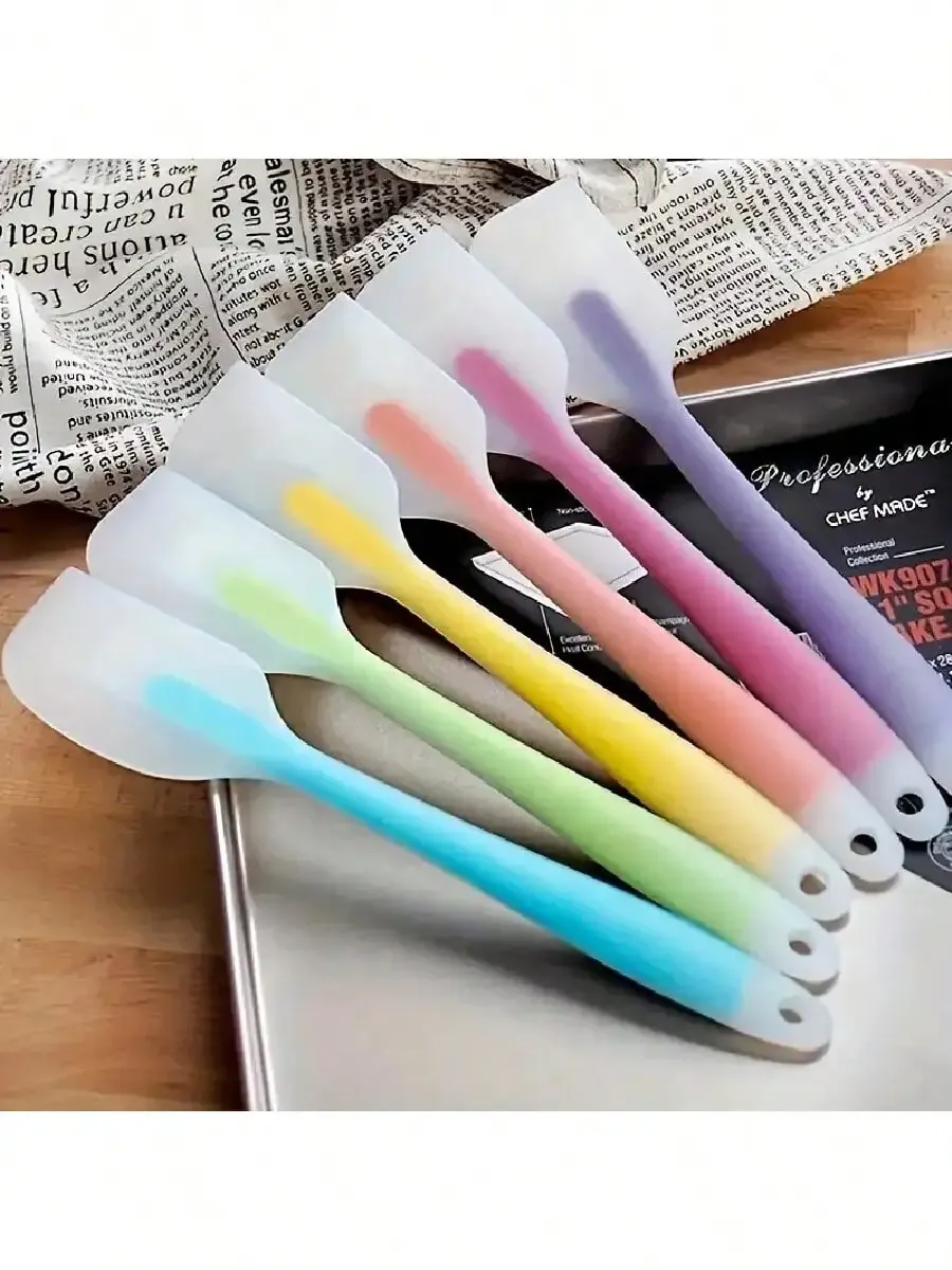 1/2/3/4/6 pièces, Mini spatule en silicone, spatule à crème résistante aux hautes températures, outils de mélange et de cuisson, ustensiles de cuisine
