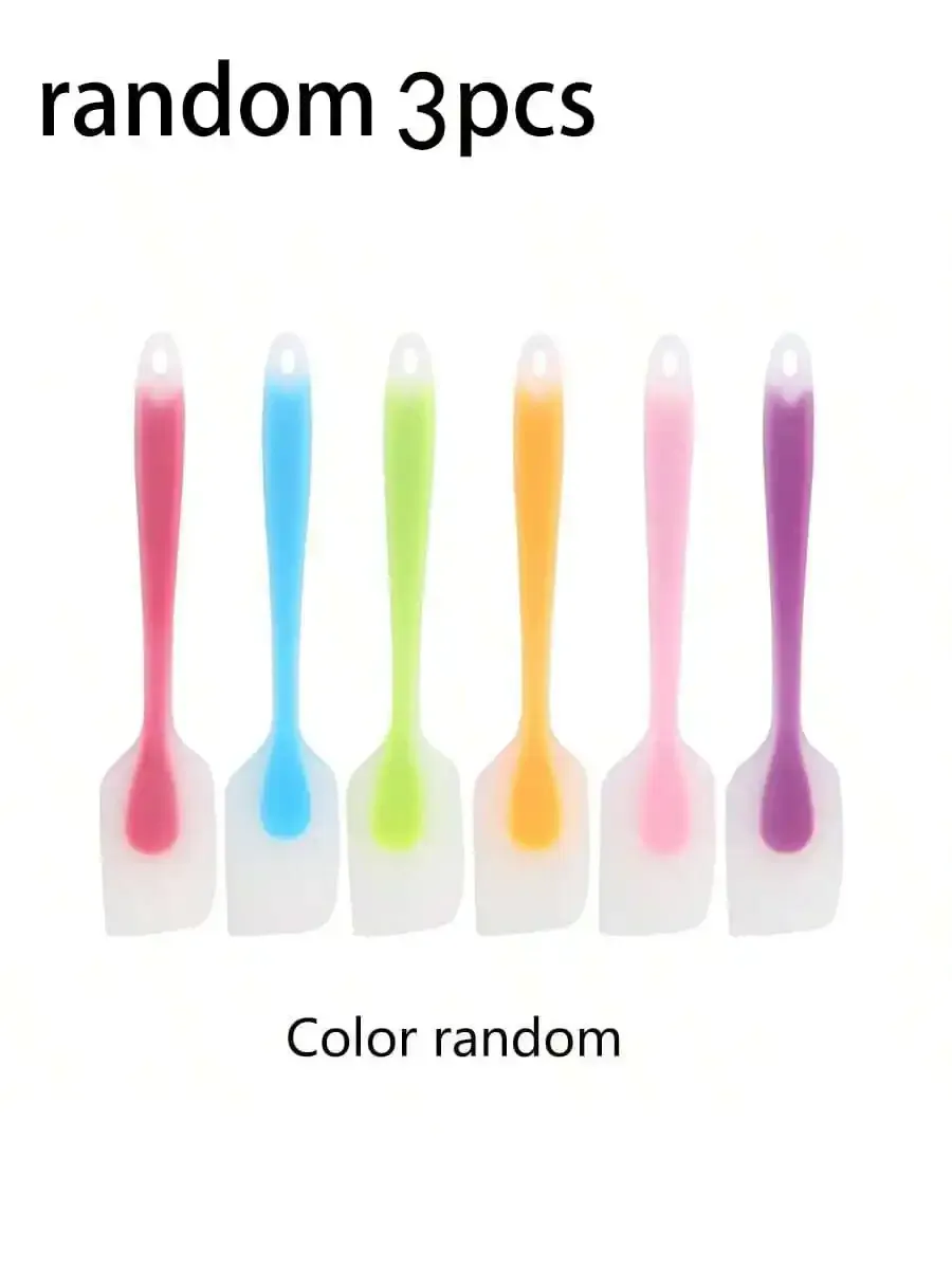 1/2/3/4/6 pièces, Mini spatule en silicone, spatule à crème résistante aux hautes températures, outils de mélange et de cuisson, ustensiles de cuisine 8