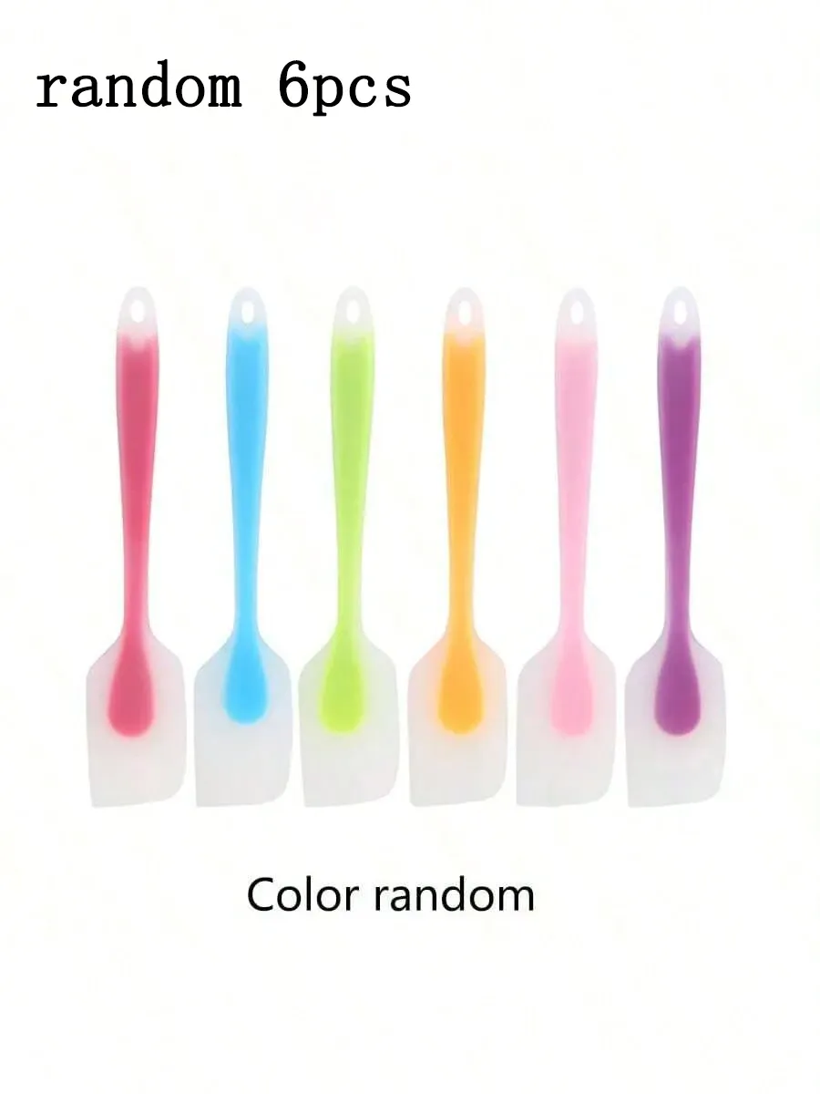 1/2/3/4/6 pièces, Mini spatule en silicone, spatule à crème résistante aux hautes températures, outils de mélange et de cuisson, ustensiles de cuisine 10