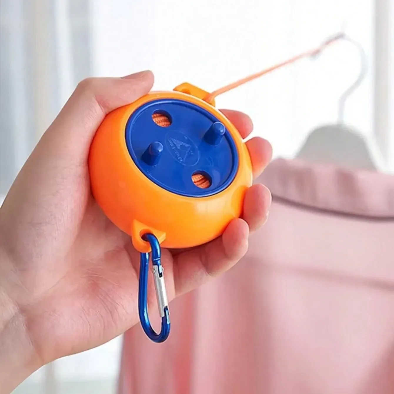 Corde à linge rétractable 8 m pour le voyage