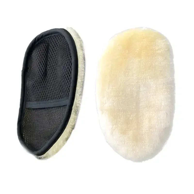Gant de lavage doux pour voiture, brosse de nettoyage pour moto et serviette en microfibre 4