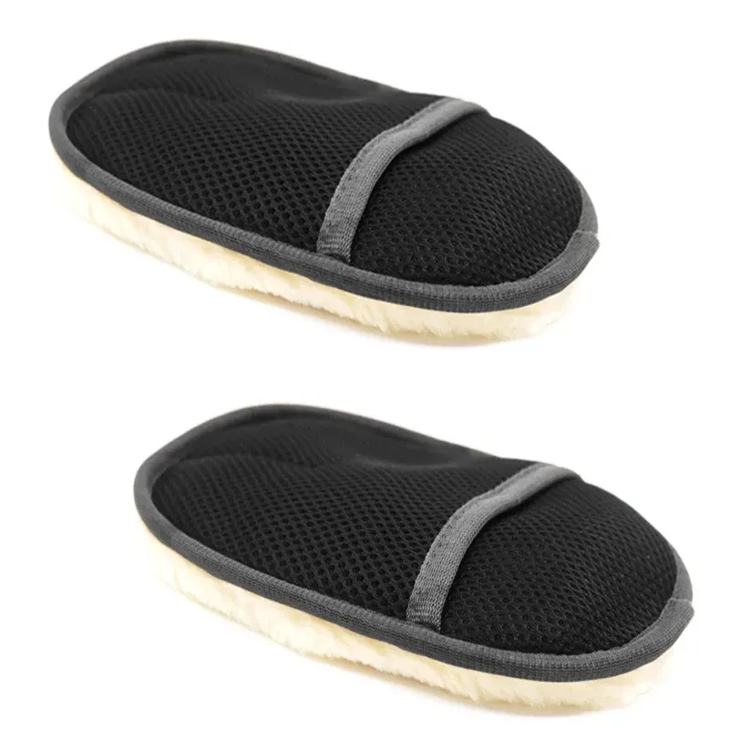 Gant de lavage doux pour voiture, brosse de nettoyage pour moto et serviette en microfibre 8