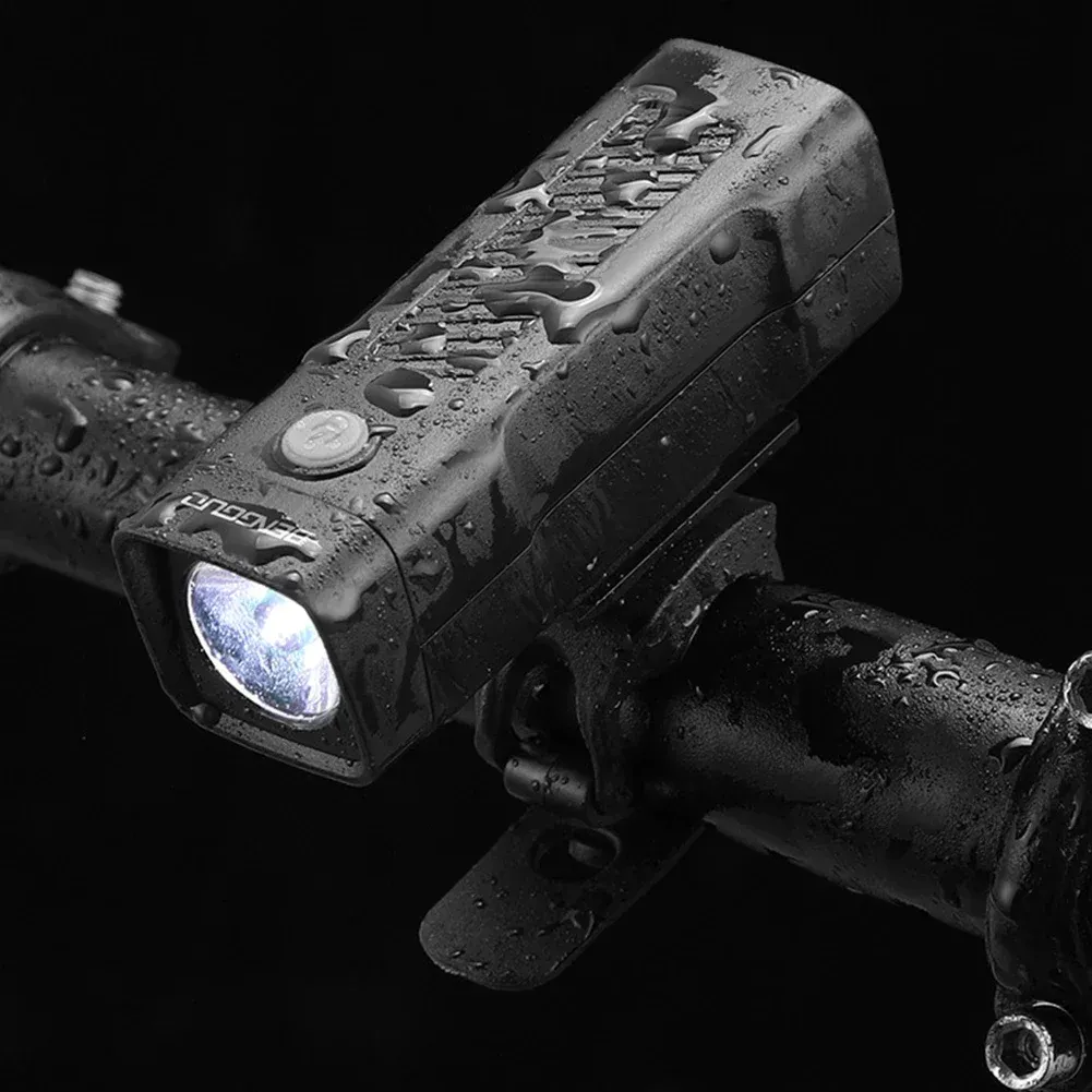 Lampe de vélo LED avant, détail de conception
