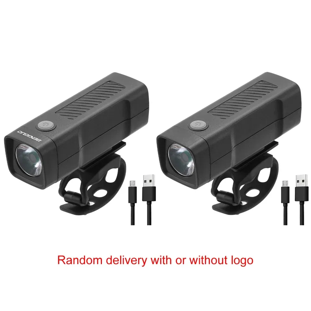 Lampe de vélo LED avant, mise en situation nocturne