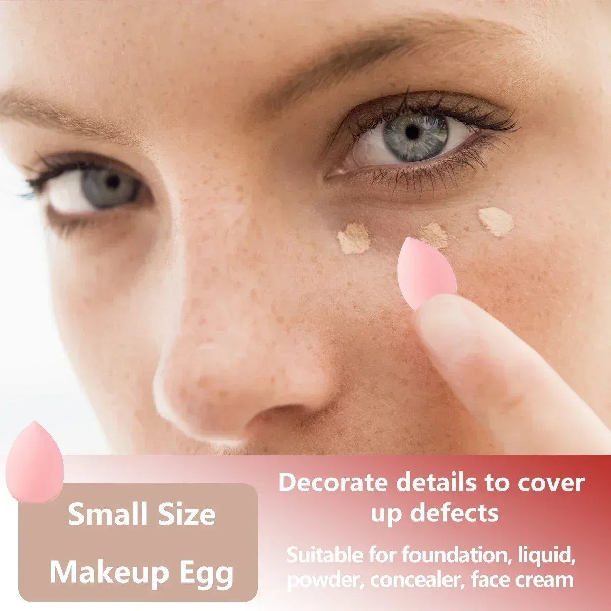 Ensemble de pinceaux de maquillage professionnels avec accessoires pour peau mixte, pinceaux doux adaptés aux débutants, 13/33 pièces 3