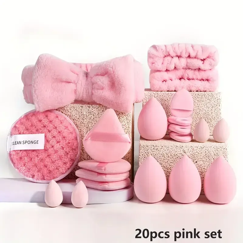 Ensemble de pinceaux de maquillage professionnels avec accessoires pour peau mixte, pinceaux doux adaptés aux débutants, 13/33 pièces 7