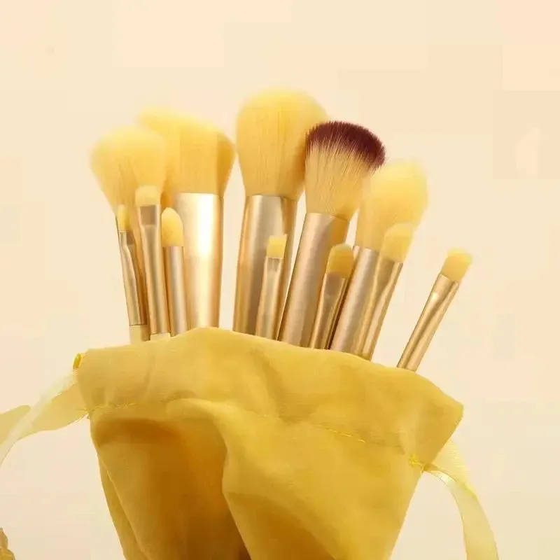 Ensemble de pinceaux de maquillage professionnels avec accessoires pour peau mixte, pinceaux doux adaptés aux débutants, 13/33 pièces 23