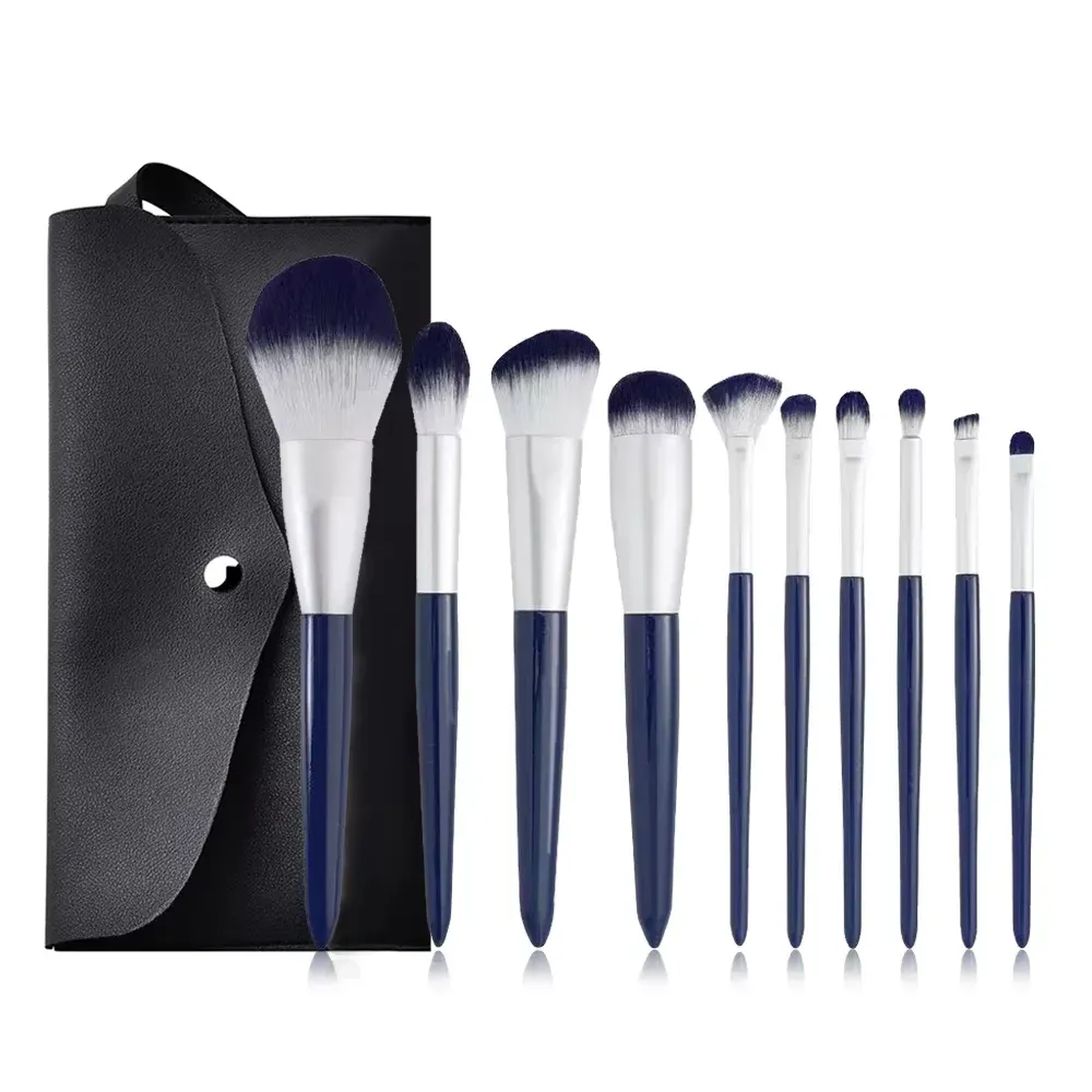 Ensemble de pinceaux de maquillage professionnels avec accessoires pour peau mixte, pinceaux doux adaptés aux débutants, 13/33 pièces 30