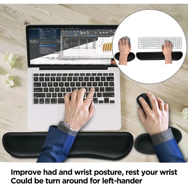 Ensemble ergonomique pour clavier et souris