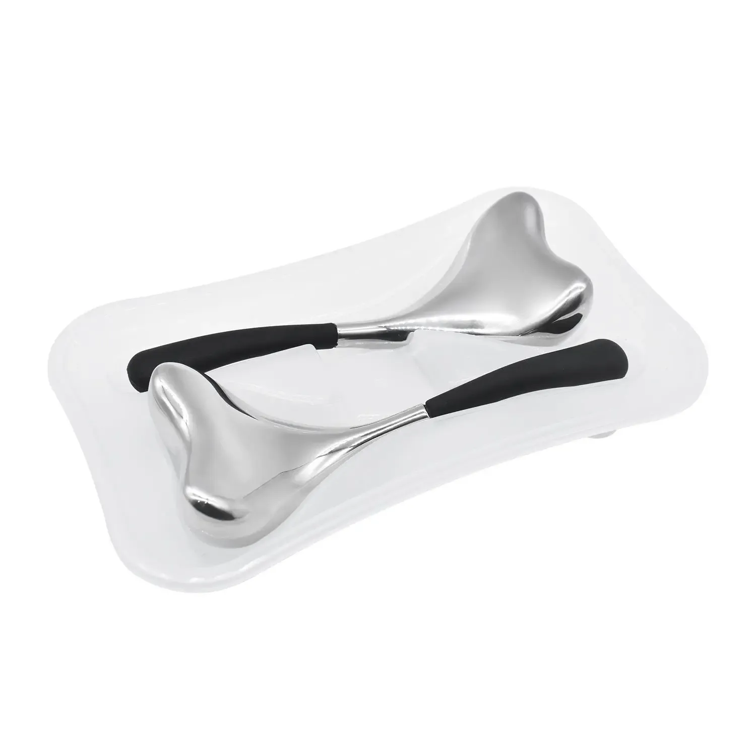 Rouleaux de glace pour le visage et les yeux, outil de soin de la peau en acier inoxydable, bâtons de beauté cryo pour femmes, globes de spa rafraîchissants 7