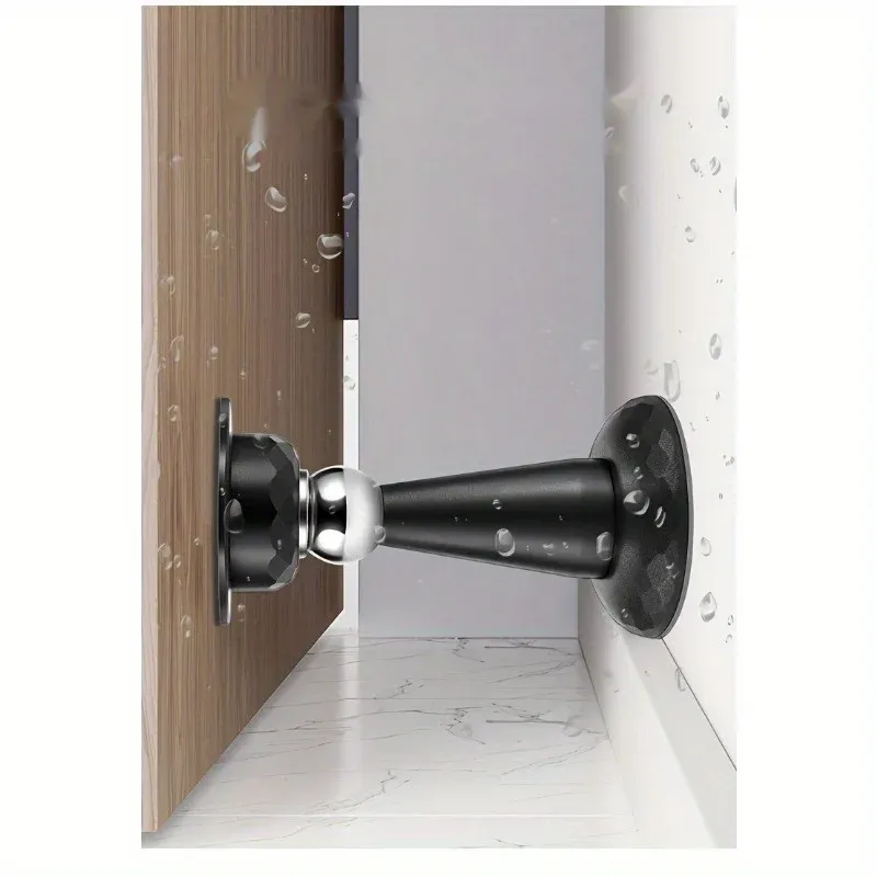 Butoir de porte magnétique adhésif sans perçage, anti-collision, silencieux, en silicone 5