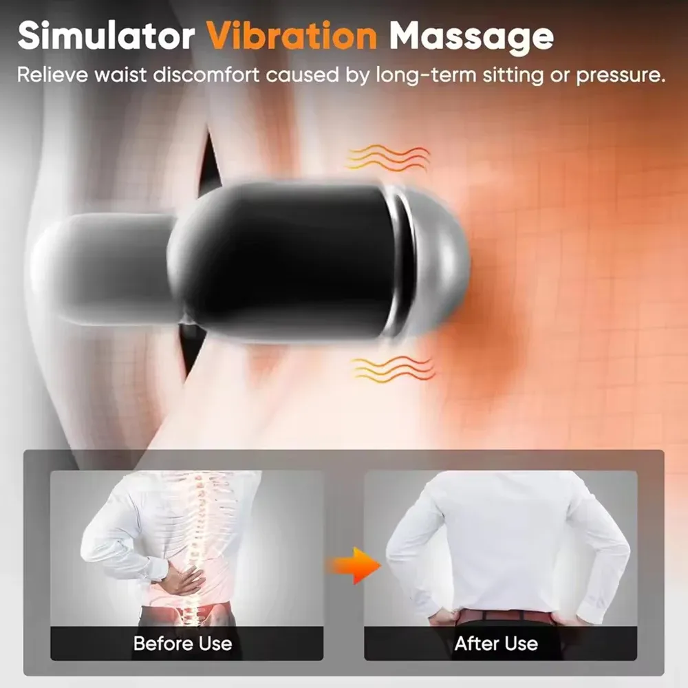 Détail des zones de massage