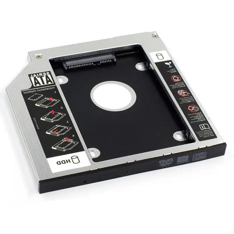 Boîtier caddy pour disque dur dans sa présentation produit
