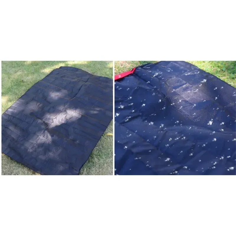 Couverture de pique-nique imperméable et portable, tapis de sol pliable, ultra-léger et ultra-fin, idéal pour le camping et la plage 3