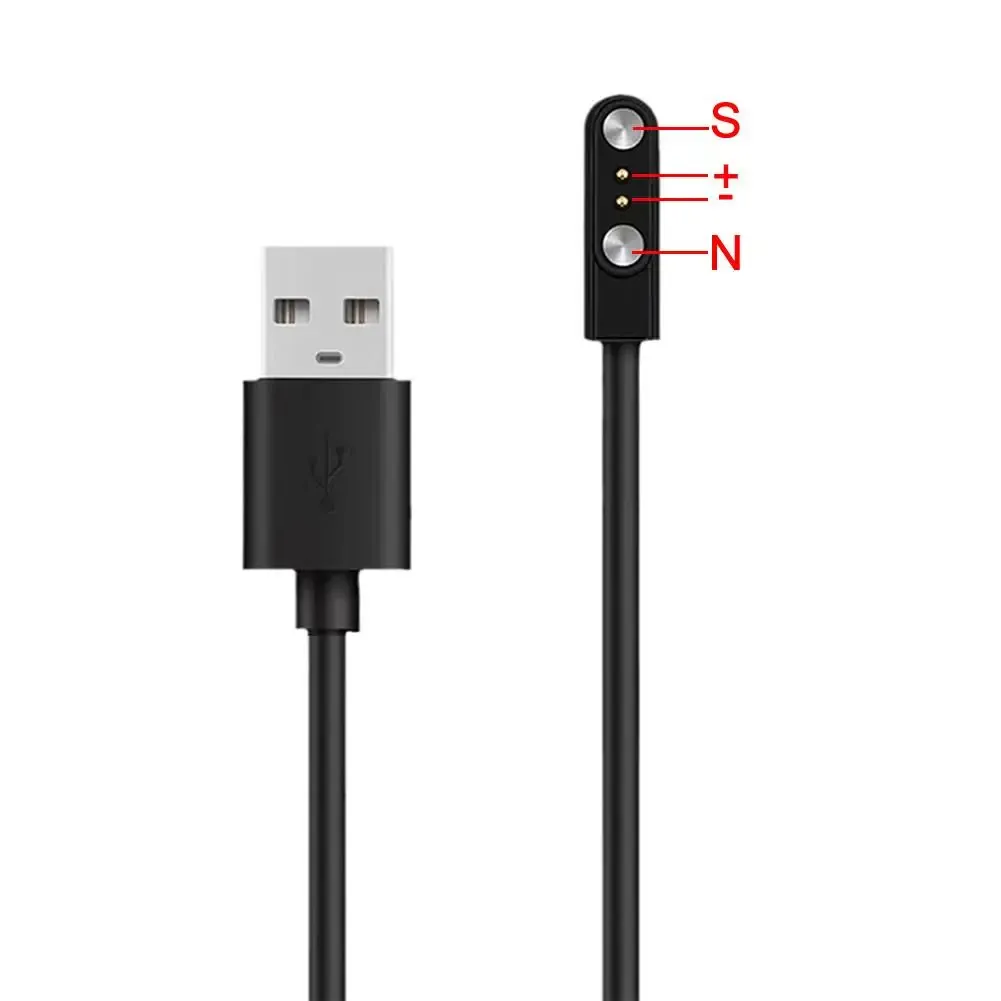 Vue détaillée du câble de charge magnétique