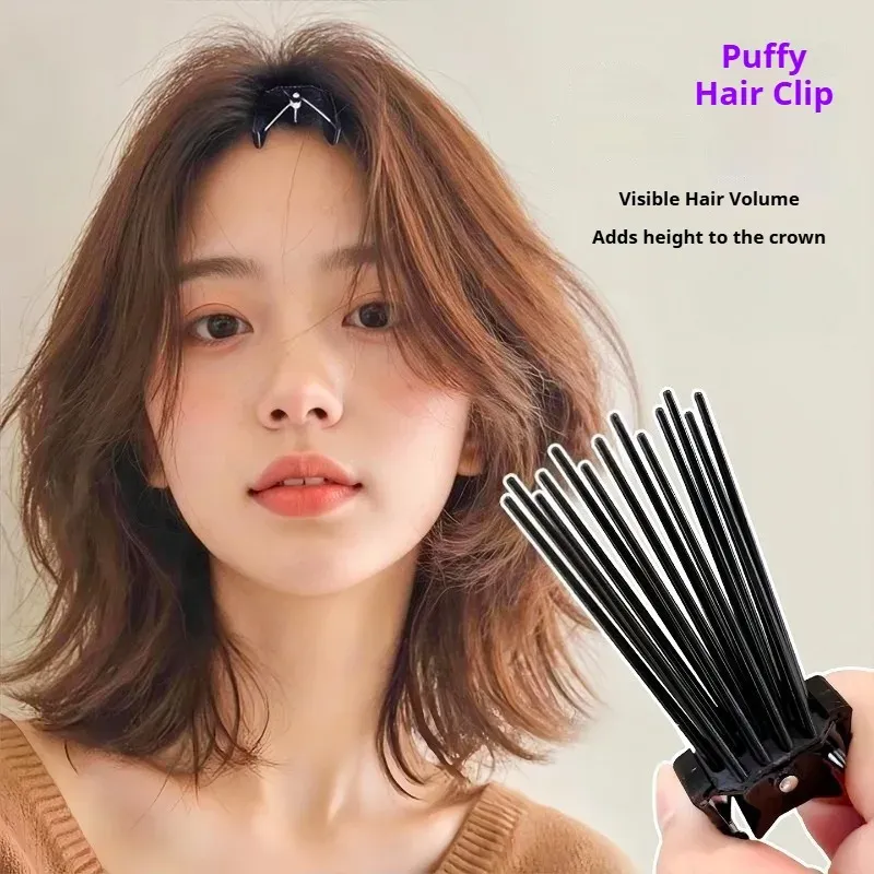 Pinces à cheveux volumisantes pour filles et hommes, idéales pour racines bouclées, frange et sommet du crâne 5