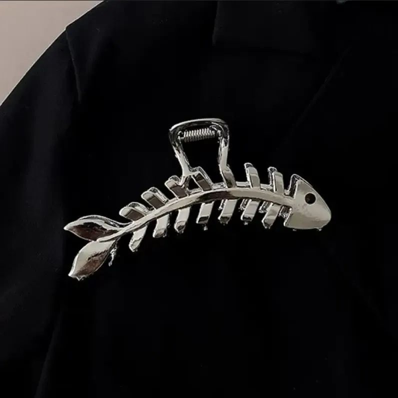 Grandes pinces à griffes métalliques Y2K pour femmes, pour cheveux épais ou fins 8