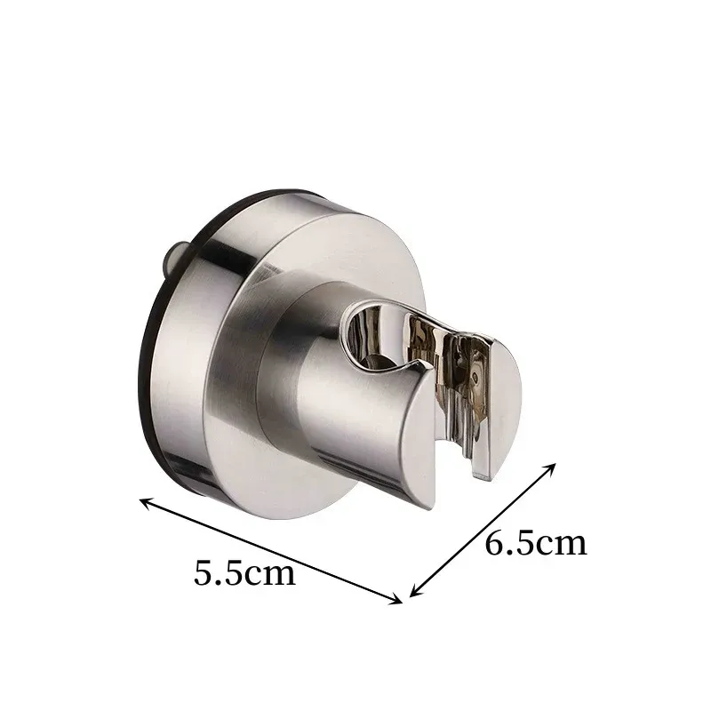 Support de pomme de douche universel mural, à ventouse, support de robinet de douche, pulvérisateur à main, base fixe pour accessoires de salle de bain 9