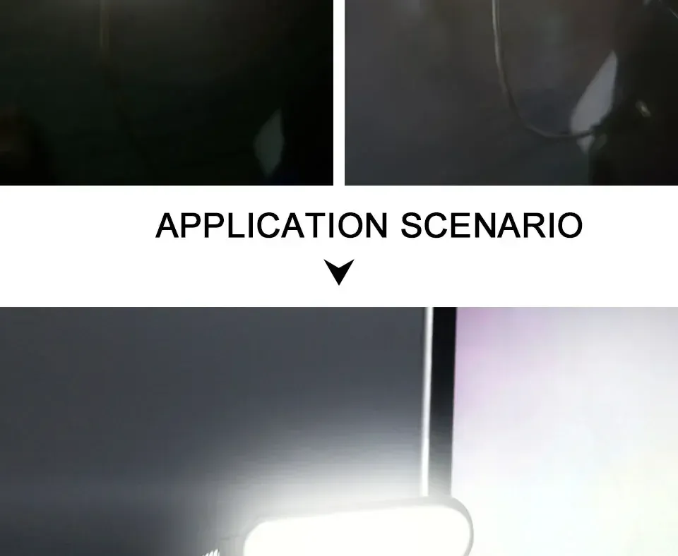 Lampe USB flexible branchée sur un ordinateur portable
