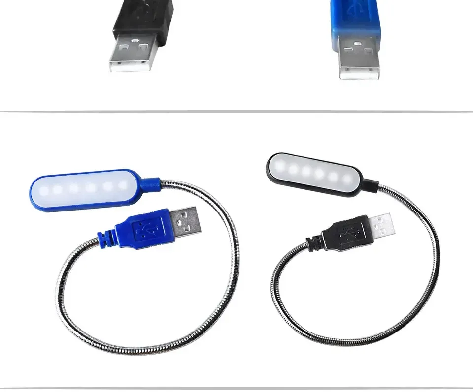 Lampe de lecture LED USB finition soignée