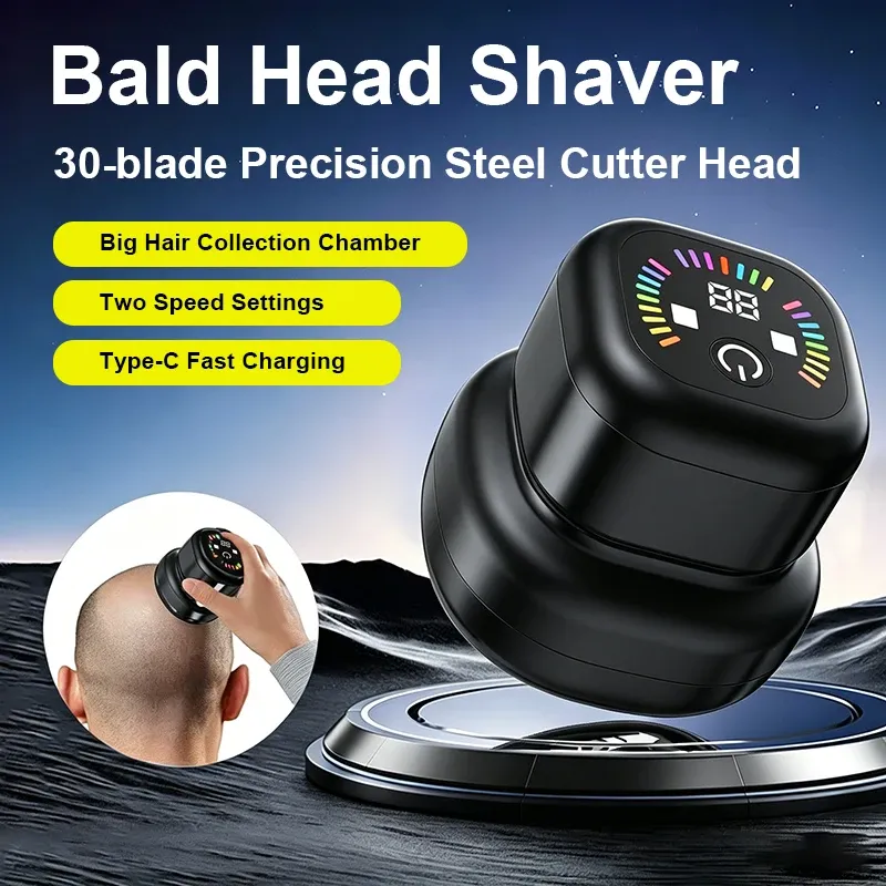 Tondeuse à cheveux et rasoir électrique 2 en 1 rechargeable, portable et multifonction