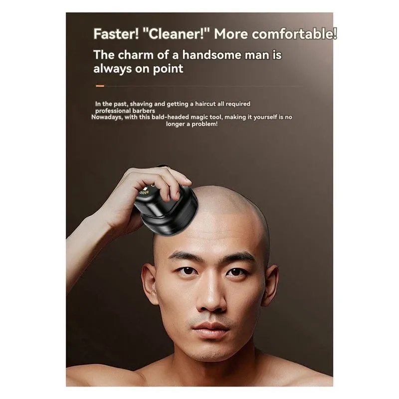 Tondeuse à cheveux et rasoir électrique 2 en 1 rechargeable, portable et multifonction 3
