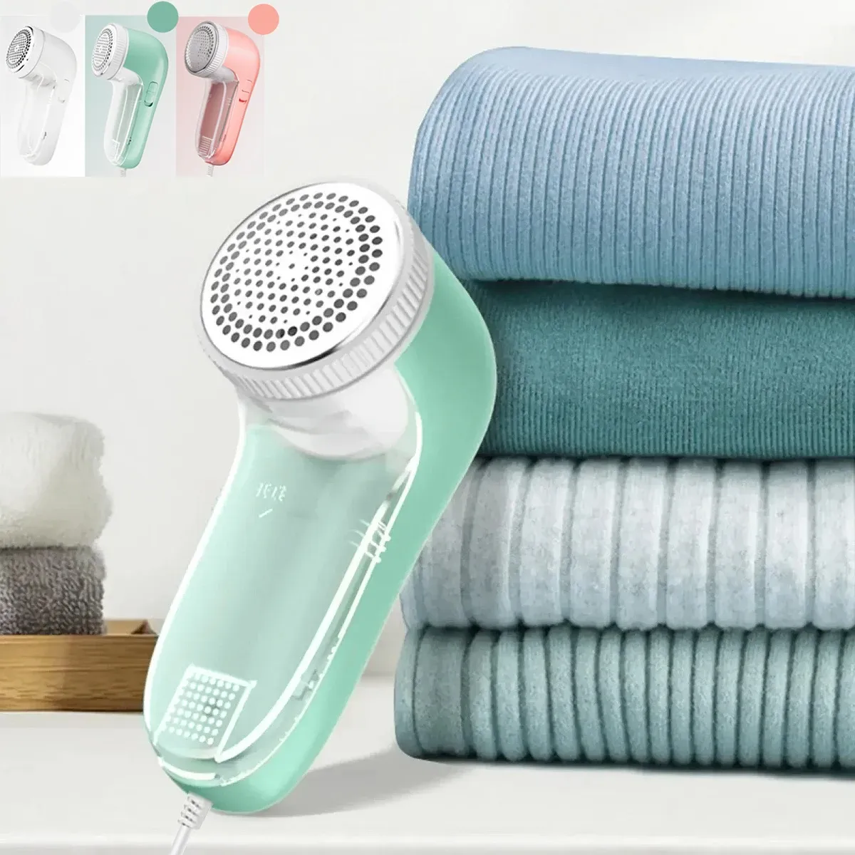 Rasoir anti-peluches électrique portable pour vêtements