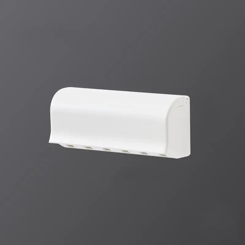 Support mural simple pour brosse à dents, sans perçage 8