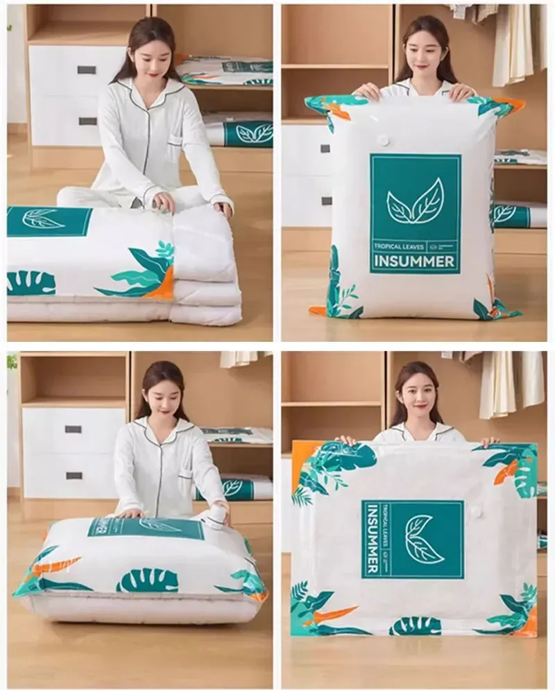 Sac de compression sous vide, finitions