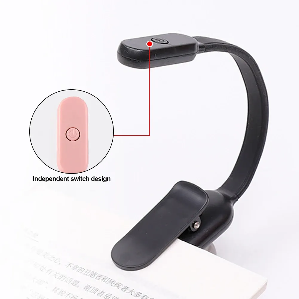 Mini lampe de lecture LED en situation
