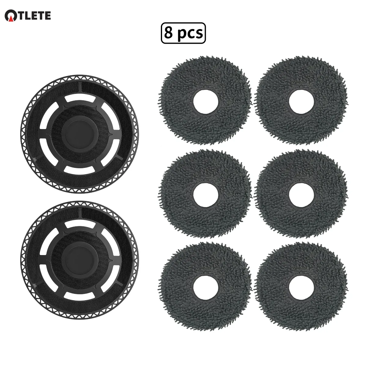 Support de serpillière pour aspirateur robot compatible iRobot Roomba série 400 (405, 4020, 504, 505) 9
