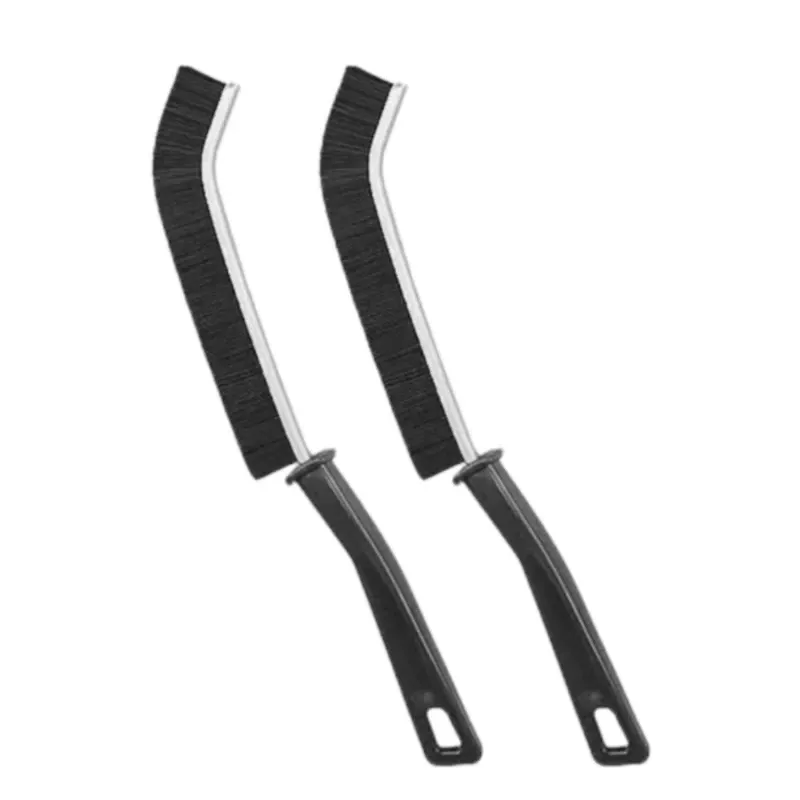 Brosse de nettoyage à poils durs pour interstices et joints de carrelage, outil de nettoyage des espaces et des taches pour salle de bain et cuisine 8