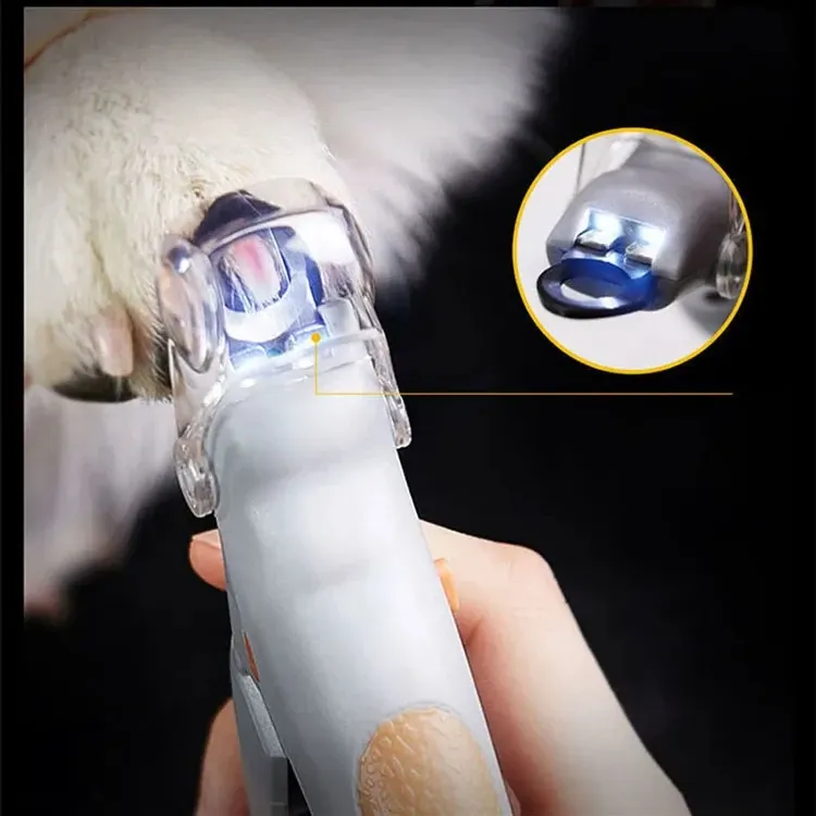 Coupe-griffes LED pour animaux de compagnie