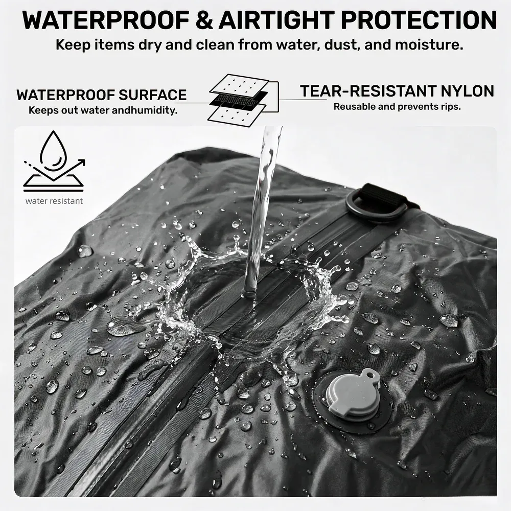 Sac GIGA imperméable avec fermeture double zip