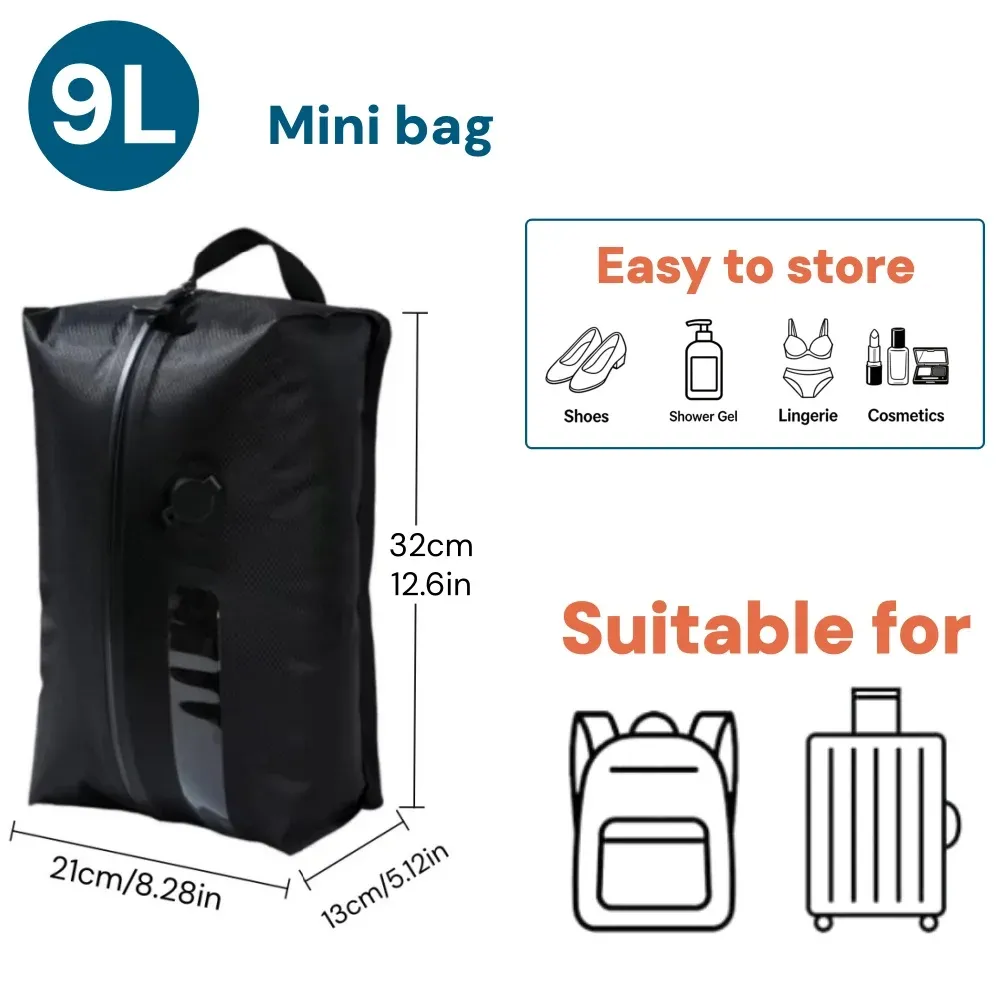 Sacs de rangement sous vide en TPU étanches et résistants aux déchirures pour vêtements et voyages 10