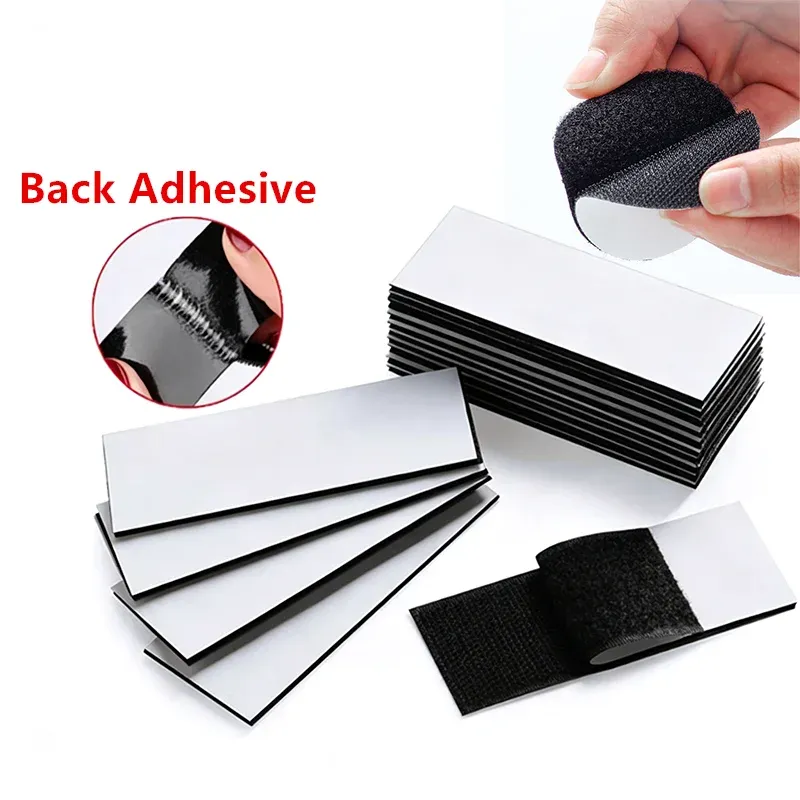 Ruban adhésif double face extra résistant, bande velcro très adhésive, attaches pour câbles, organisateur de câbles, attaches pour tapis DIY, attaches pour auto - Image 1