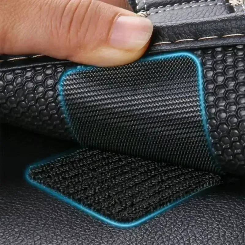 Ruban adhésif double face extra résistant, bande velcro très adhésive, attaches pour câbles, organisateur de câbles, attaches pour tapis DIY, attaches pour auto 5