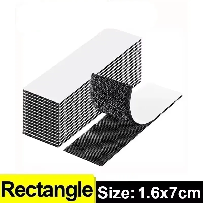 Ruban adhésif double face extra résistant, bande velcro très adhésive, attaches pour câbles, organisateur de câbles, attaches pour tapis DIY, attaches pour auto 8