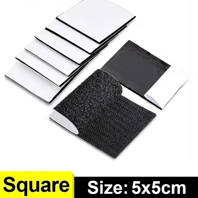 Ruban adhésif double face extra résistant, bande velcro très adhésive, attaches pour câbles, organisateur de câbles, attaches pour tapis DIY, attaches pour auto 9