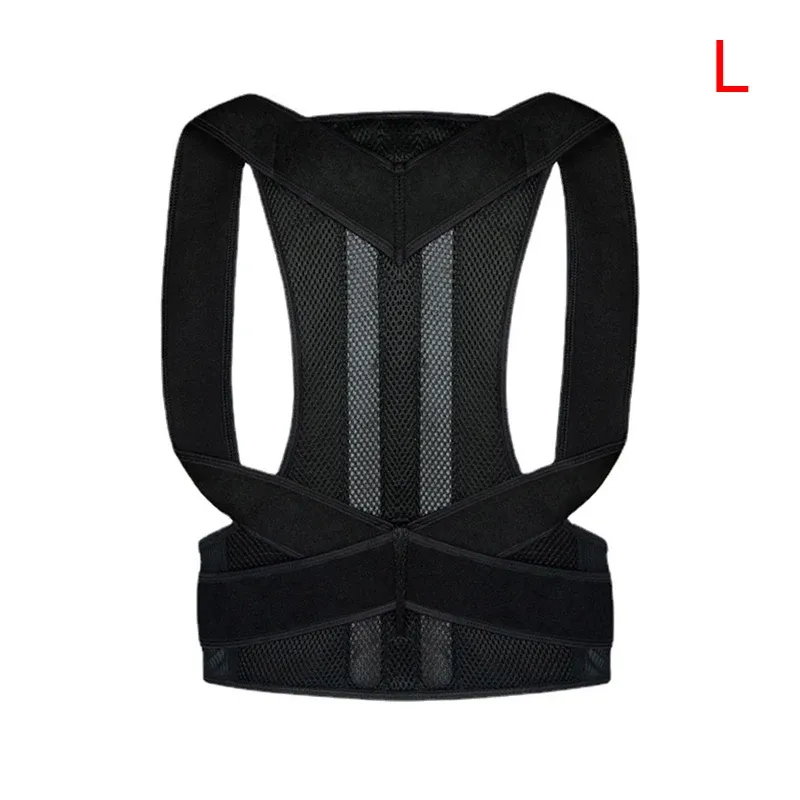 Correcteur de posture réglable pour le dos et les épaules, unisexe 11