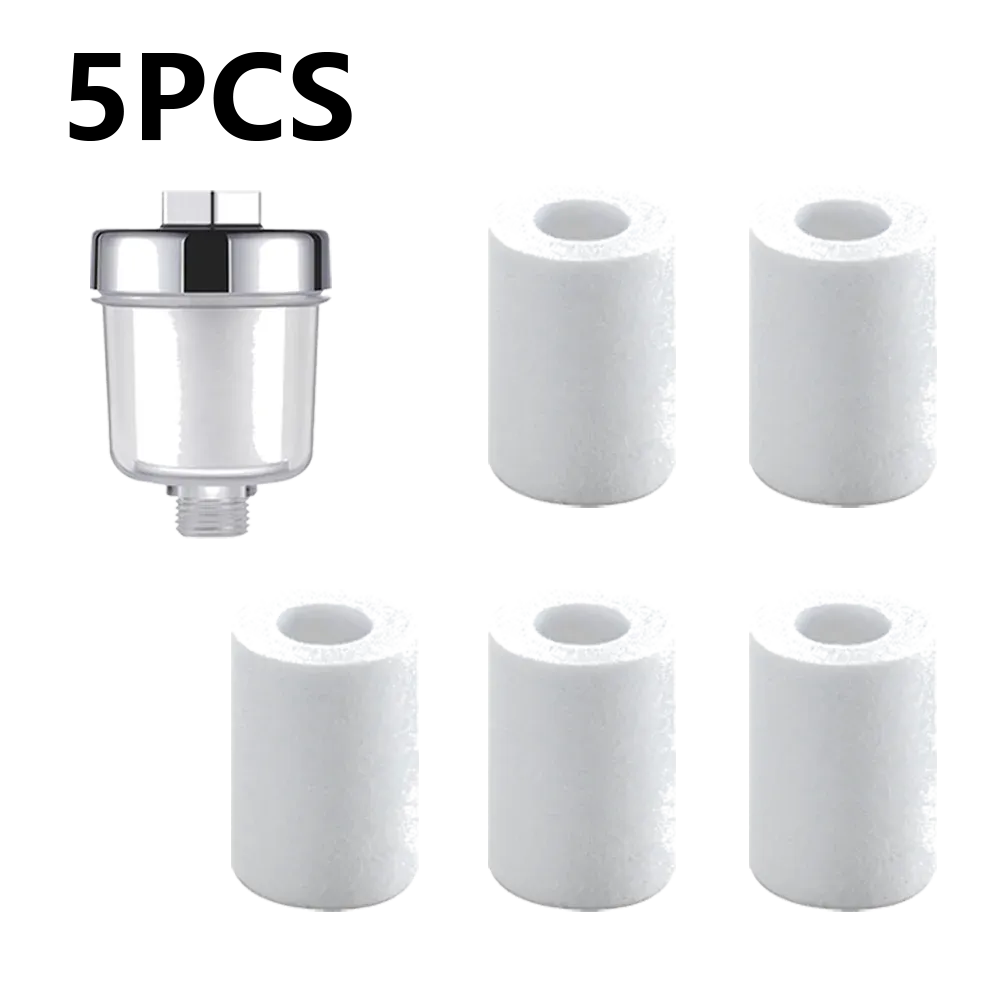Kit de purificateur de sortie d'eau, filtre universel pour robinet, filtre domestique en coton PP haute densité pour cuisine, salle de bain et douche 12