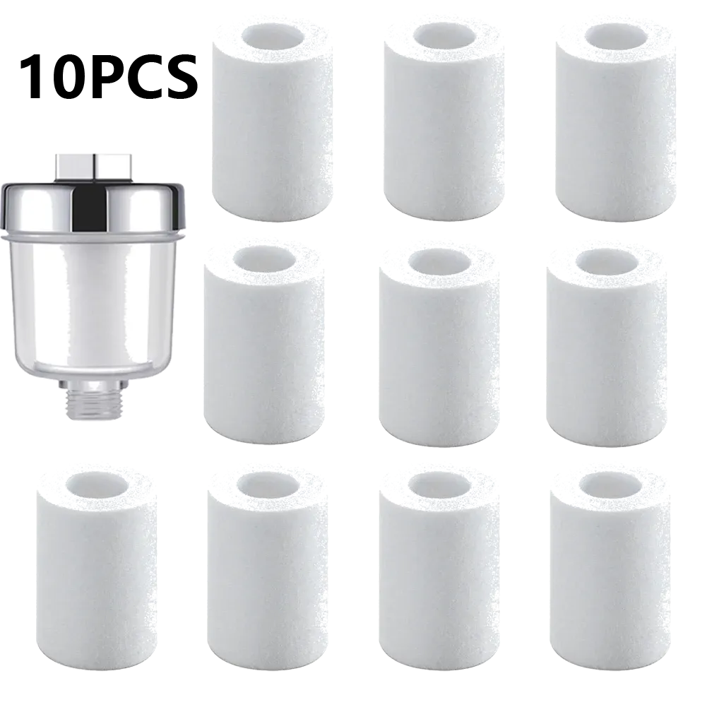 Kit de purificateur de sortie d'eau, filtre universel pour robinet, filtre domestique en coton PP haute densité pour cuisine, salle de bain et douche 9