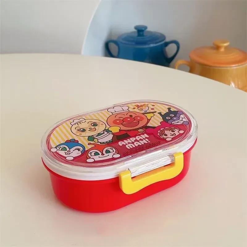Boîte à bento Anpanman, boîte à repas créative, mini boîte à collation mignonne, vaisselle portable, boîte à fruits, article de maison 4