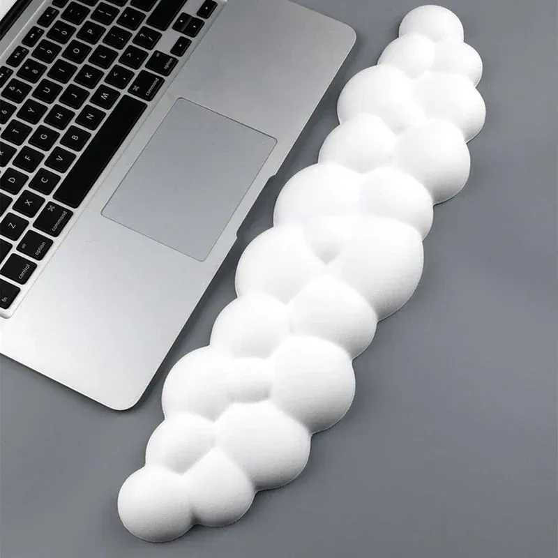 Tapis de souris ergonomique avec repose-poignet, antidérapant, design Cloud pour gamers