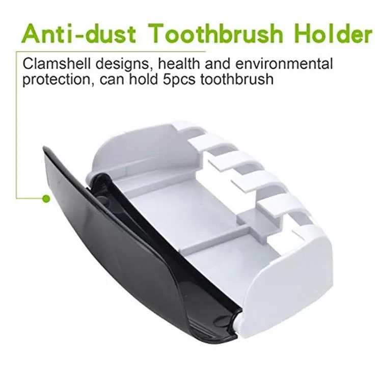 Gros plan sur le distributeur automatique de dentifrice