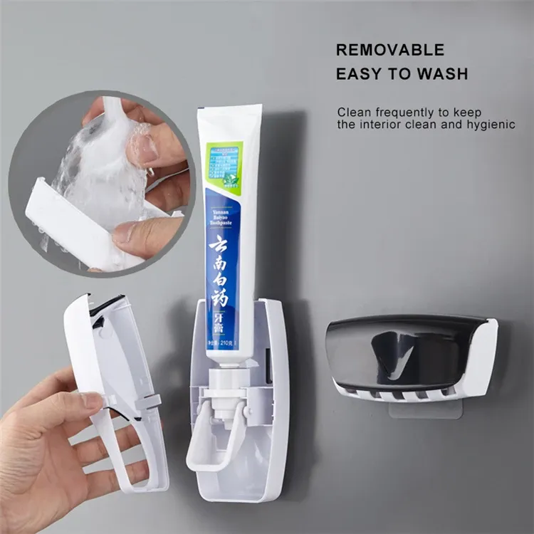 Porte-brosse à dents mural dans un intérieur moderne