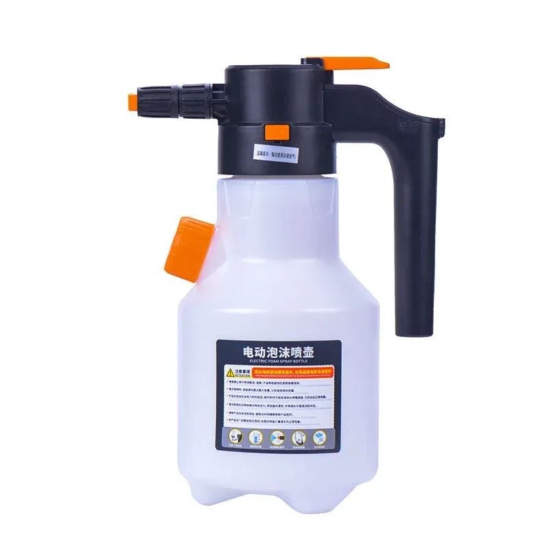 LEIBOO Pulvérisateur de mousse électrique 2 L rechargeable pour lavage de voiture 8