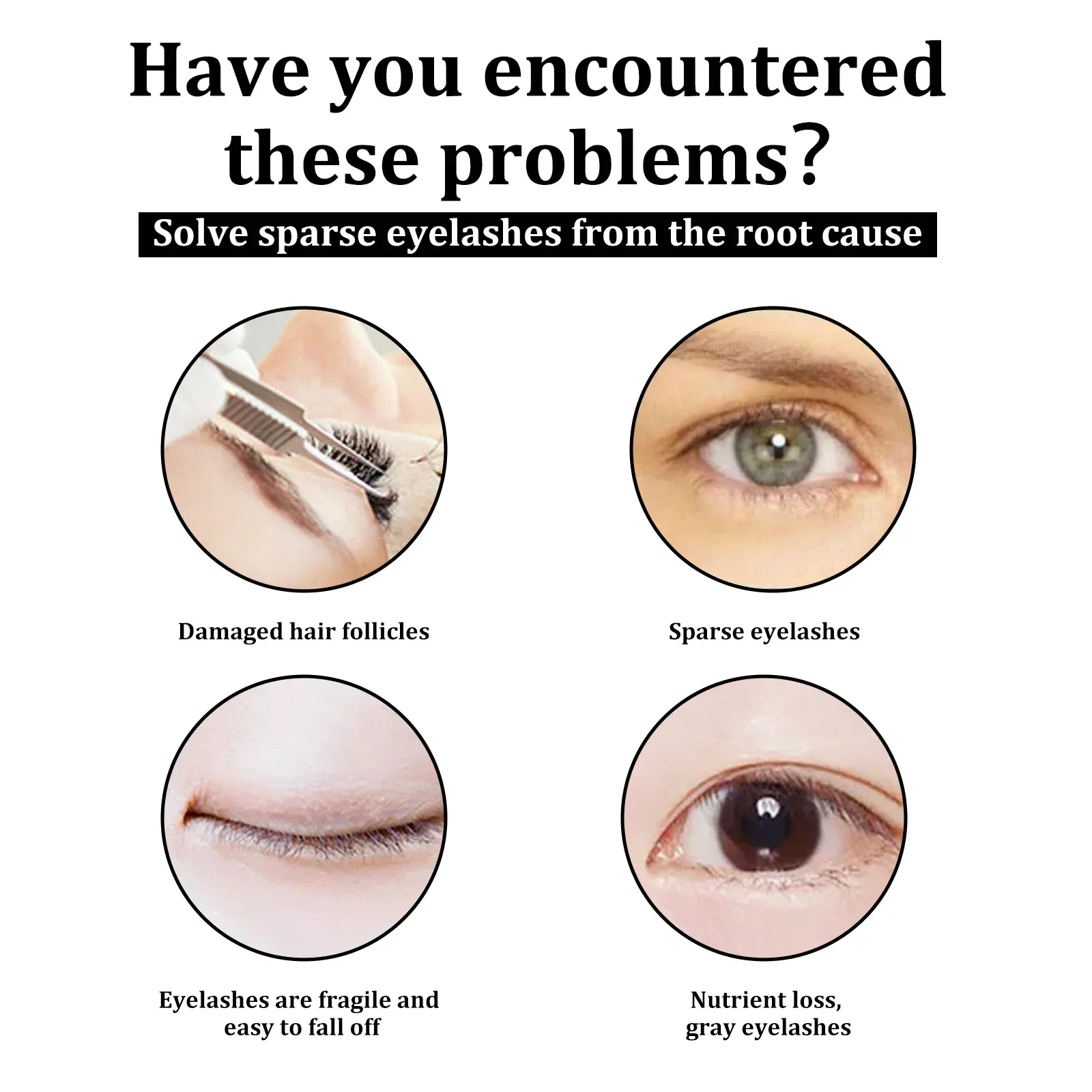 Sourcils sublimés par le sérum naturel