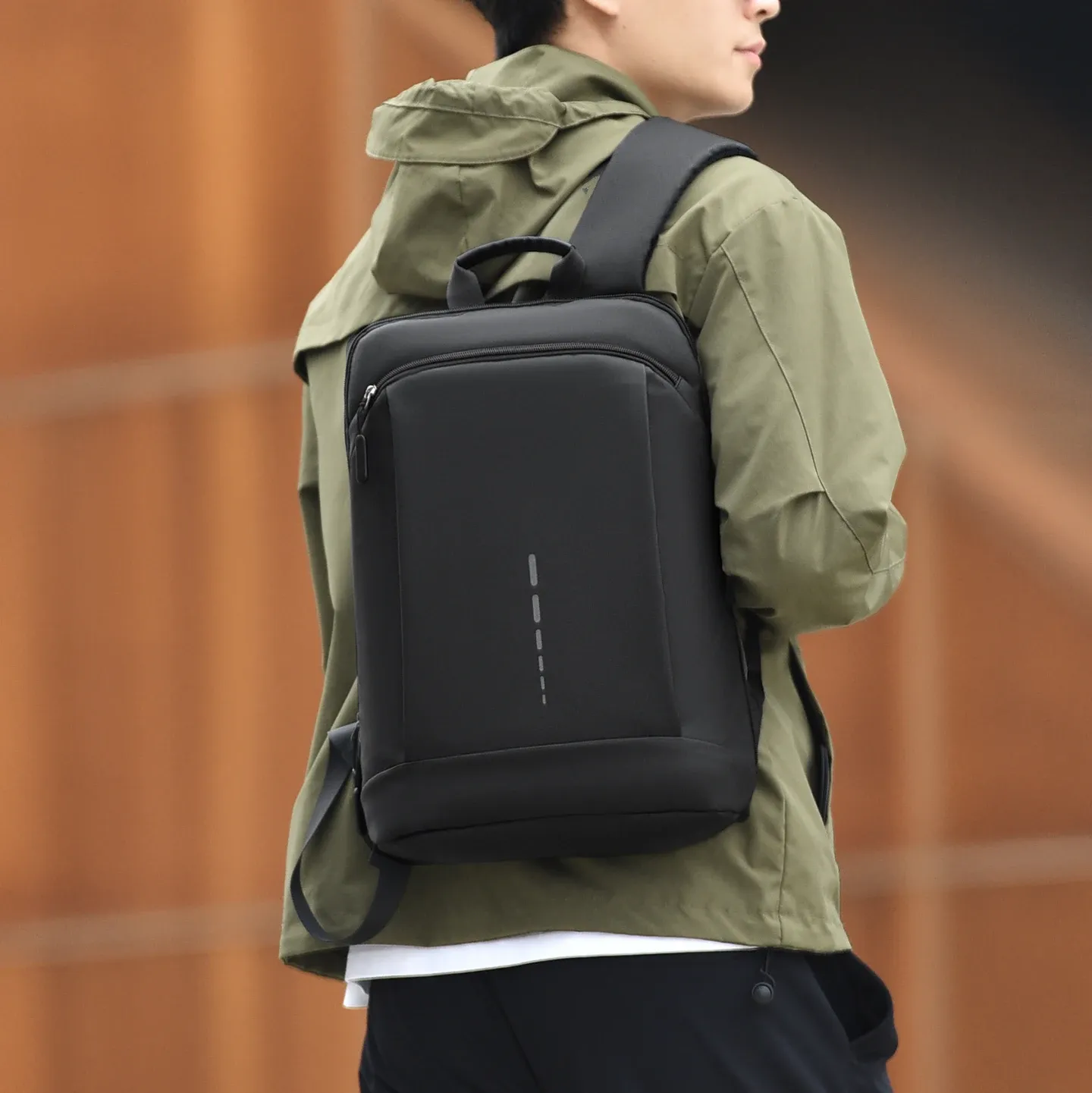 Sac à dos étanche et ultra-léger pour homme, compatible ordinateur portable 15,6 pouces 3