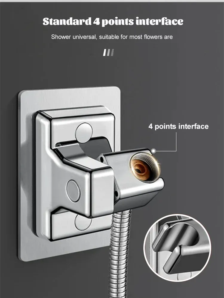 Support de douche HOWall orientable à 360 degrés